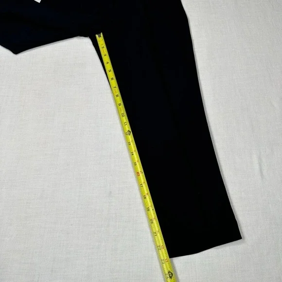 Wilfred Womens Dress Pants 00 Black Cropped High Waist Tapered Career Office - Picture 11 of 15